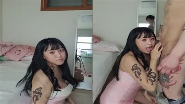 火辣韩国微胖纹身辣妹BJ直播 激情啪啪大秀第1弹