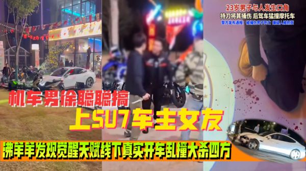 小米SU7致命冲突全记录：车主遭摩友羞辱单骑赴约，血腥反杀震惊现场